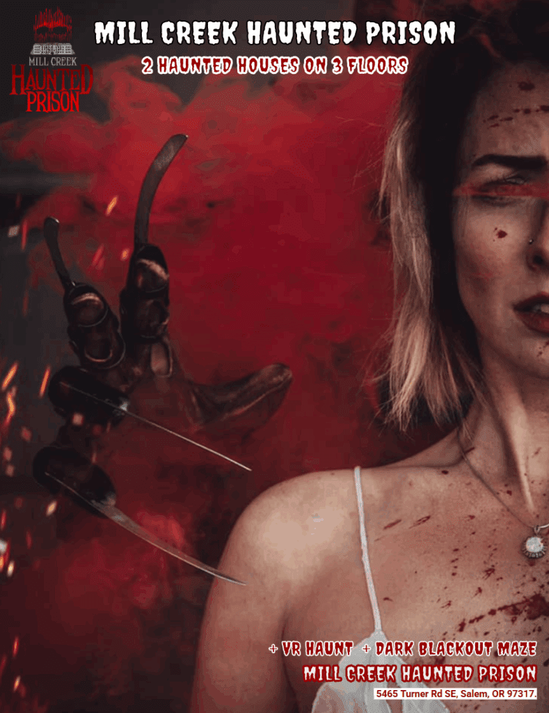 Best Haunted Houses Oregon - Mill Creek Haunted Prison Near Portland